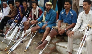 جرحى تعز يدعون إلى وقفة احتجاجية للمطالبة بصرف المستحقات وإنهاء التهميش