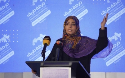 توكل كرمان ترحب بالاتفاق بين الفلسطينيين وإسرائيل وتدعو لتحويله إلى سلام عادل ينهي الاحتلال