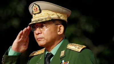 انقلاب عسكري في ميانمار ومين هليانغ حاكما عسكريا