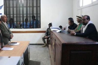 المحكمة الجزائية التابعة للمليشيا بصنعاء تحجز قضية 21 مختطفا للنطق بالحكم وسط مخاوف من أحكام إعدام