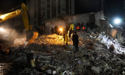 ارتفاع عدد قتلى الزلزال في تركيا وسوريا إلى 3664 قتيلا حتى الآن
