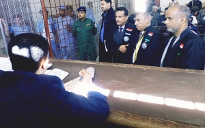 مثول غزوان المخلافي و6 متهمين أمام الجزائية المتخصصة في تعز على ذمة قضايا جسيمة