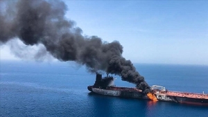 البحرية البريطانية: غرق سفينة استهدفها الحوثي الأسبوع الماضي