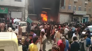وفاة وإصابة 6 أشخاص بانفجار عنيف هز مدينة تعز