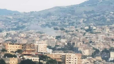 مليشيا الحوثي تقصف الأحياء الشمالية في تعز بقذائف مدفعية