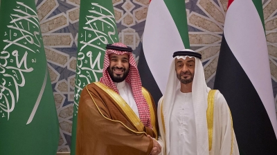 محمد بن زايد يرد لأول مرة على ادعاءات توتر العلاقات بين السعودية والإمارات