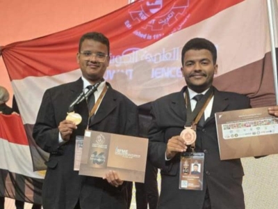 اليمن تحصد ميداليتين برونزيتين في معرض الكويت الدولي للاختراعات بمشاركة 30 دولة عربية وأجنبية