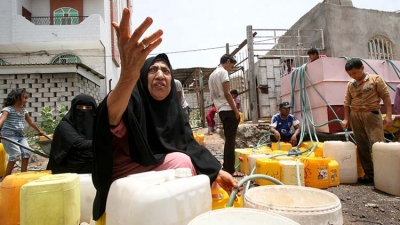 تعز: أزمة حادة وشحة كبيرة في المياه (تقرير رسمي)