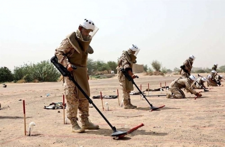 مدير مشروع مسام: نزع أكثر من نصف مليون لغماً وذخيرة في اليمن خلال سبعة اعوام
