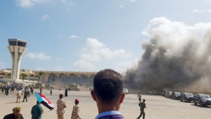 إدانات دولية واسعة للهجوم على مطار عدن لحظة وصول الحكومة