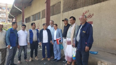 تعز.. تسليم مواقع العمل للمقاول المنفذ لمشروعي تأهيل وتوسعة المعهد الصناعي التقني في "الحصب" و "التربة"