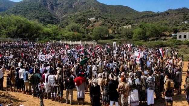 تعز.. أبناء مديرية الحجرية يعلنون النفير العام دعماً لمعركة التحرير واستعادة الدولة