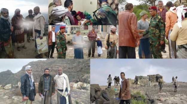 تعز: قيادة المقاومة الشعبية في الشمايتين تزور جبهة الأحكوم وتؤكد استمرار دعمها للجيش الوطني
