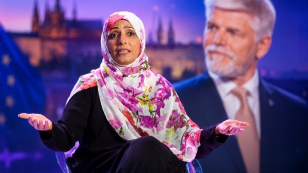 بحضور رئيس جمهورية التشيك.. توكل كرمان تشارك هذا الأسبوع في منتديين أوروبيين لمناقشة التحولات العالمية والديمقراطية وقضايا الشباب