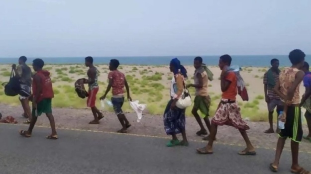 الهجرة الدولية: وصول أكثر من 17 ألف مهاجر أفريقي إلى اليمن خلال مارس الماضي