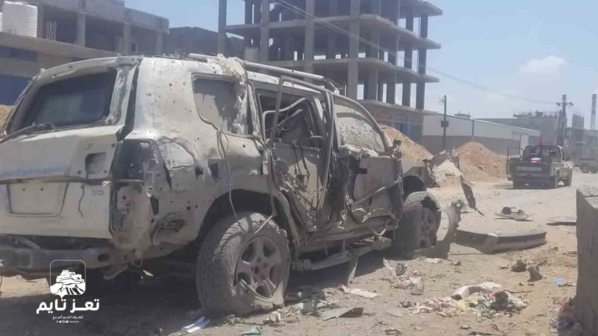 فيديو: انفجار في عدن يستهدف قيادات عسكرية في قوات الحزام الأمني