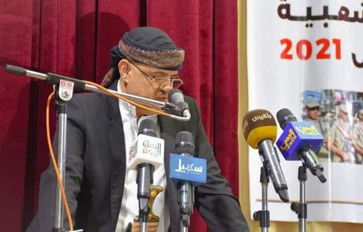 محافظ تعز يعلن النفير والتعبئة العامة لدعم الجيش من أجل استكمال تحرير المحافظة