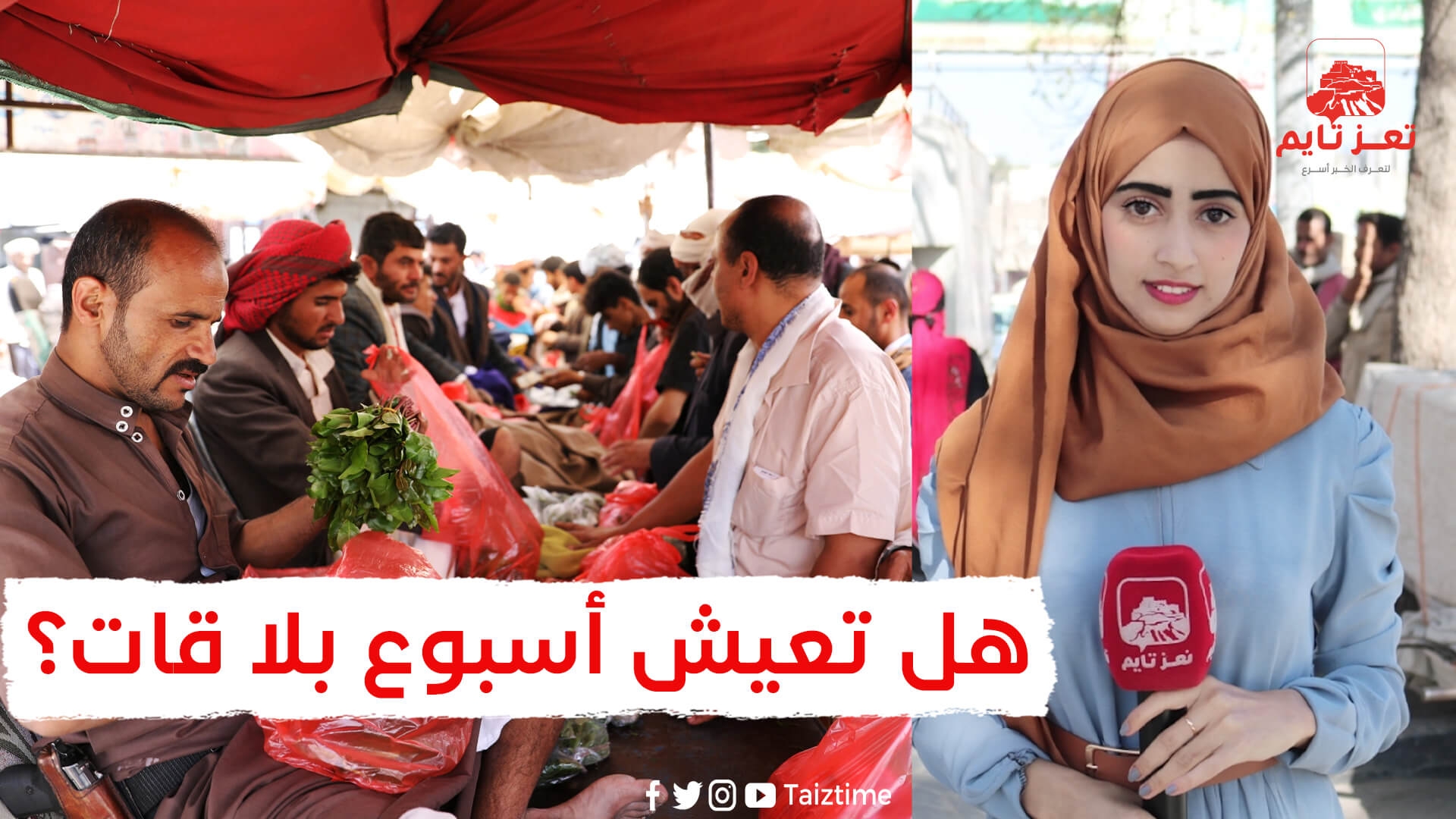 هل تعيش أسبوع واحد بدون قات؟.. شاهد ردود بعض اليمنيين