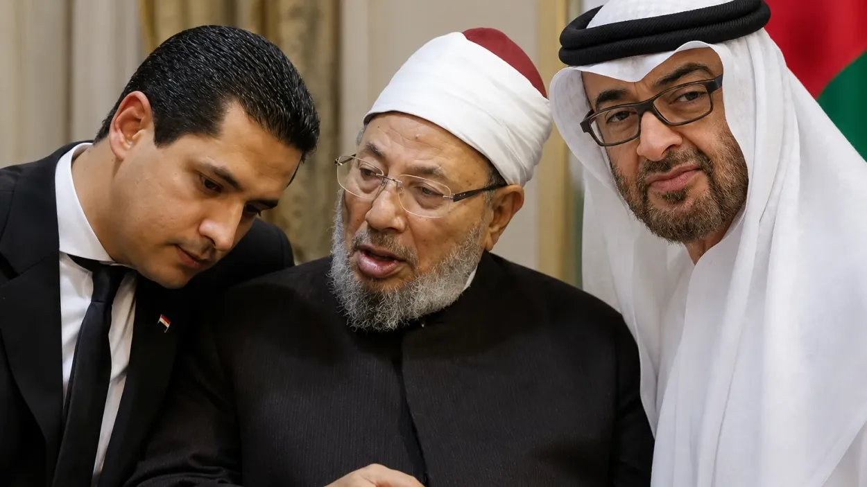 بعد حكم بسجنه 10 سنوات.. محمد بن زايد يصدر عفوا رئاسيا عن عبد الرحمن يوسف القرضاوي