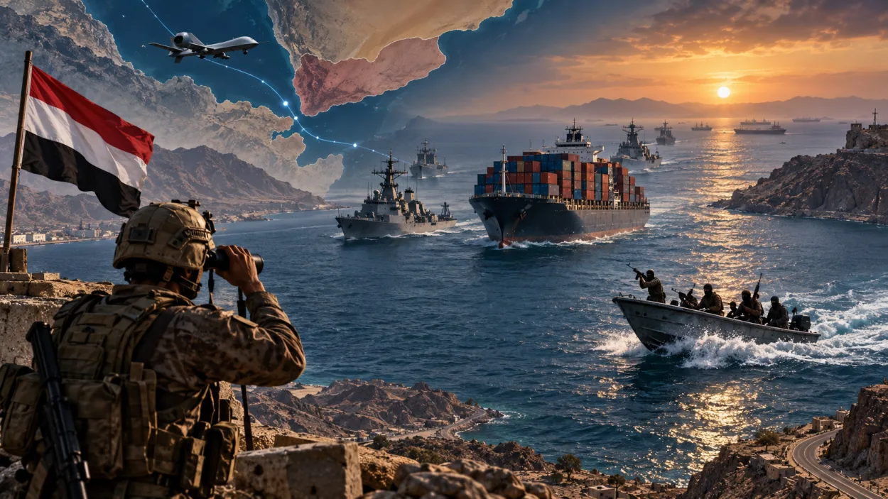اليمن وسط كماشة الممرات البحرية.. اضطرابات الملاحة والقرصنة تضاعف كلفة الشحن