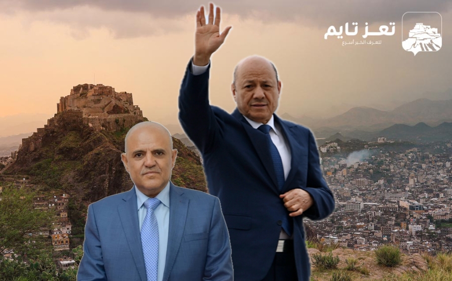 محافظ تعز يقضي أكثر من 40 يومًا خارج اليمن من مهلة الـ180 يوم التي حددها العليمي
