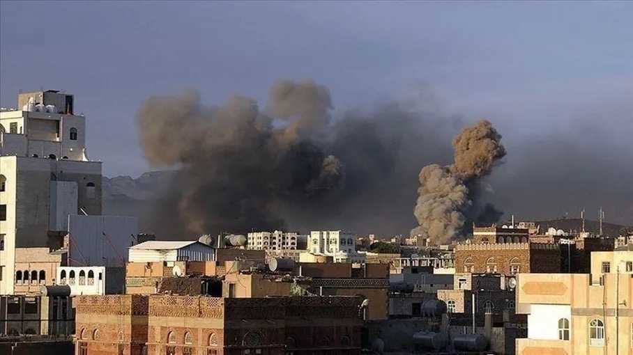جماعة الحوثي تعلن عن 17 غارة أمريكية طالت شمال صنعاء