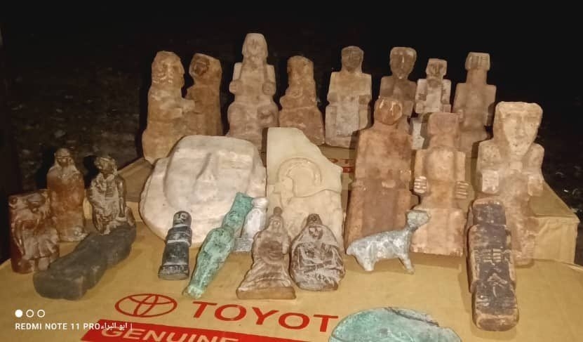 هيئة الآثار تؤكد أن القطع الأثرية المضبوطة نهبت من متاحف تعز خلال الحرب