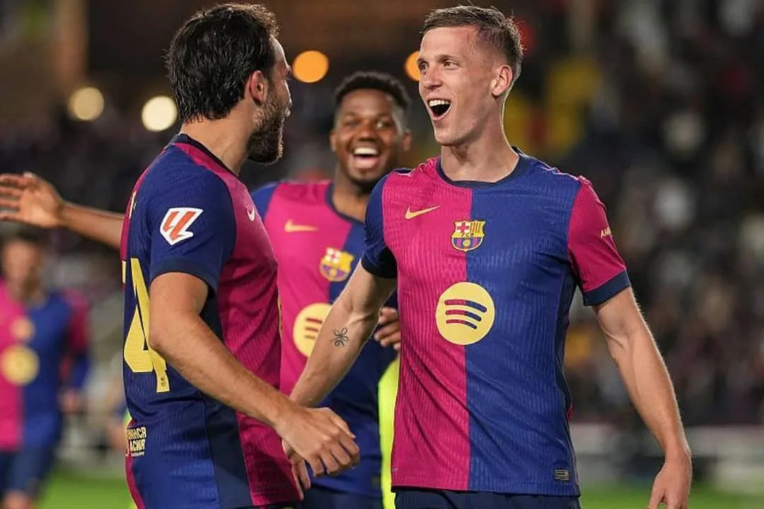 برشلونة يحقق فوزه الأول في الدوري الإسباني بثلاثية على مايوركا