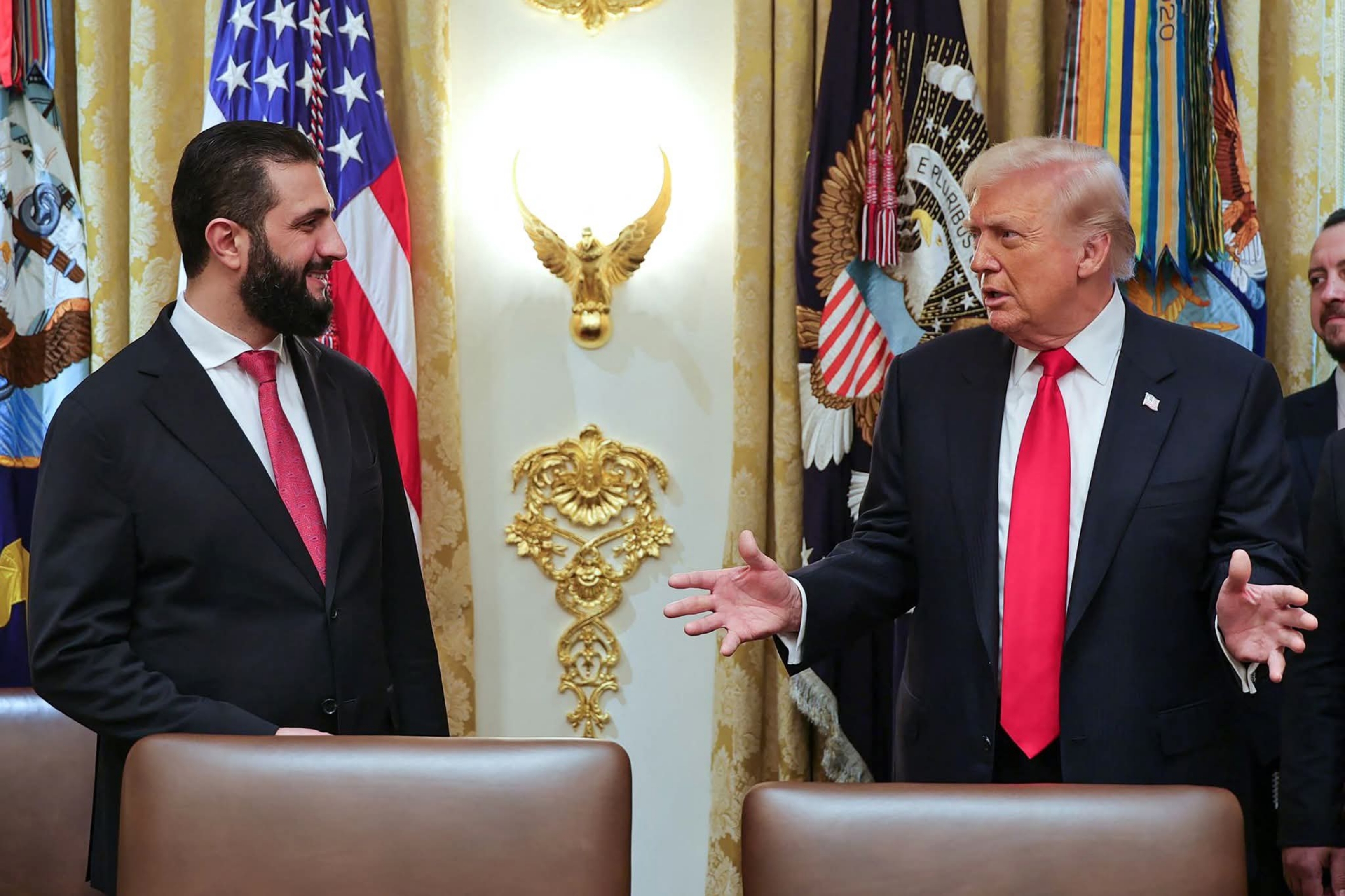 الرئيس الأمريكي دونالد ترمب..سوريا جزء كبير من خطتي للسلام في الشرق الأوسط وأتعهد بدعم الشرع