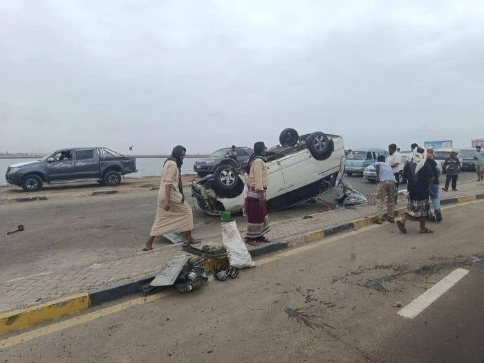 حوادث السير تحصد حياة 23 شخصا خلال النصف الأول من ديسمبر في المحافظات المحررة