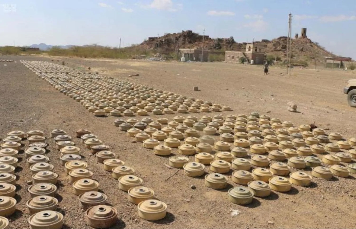 مشروع "مسام" ينتزع أكثر من 1300 لغم خلال أسبوع