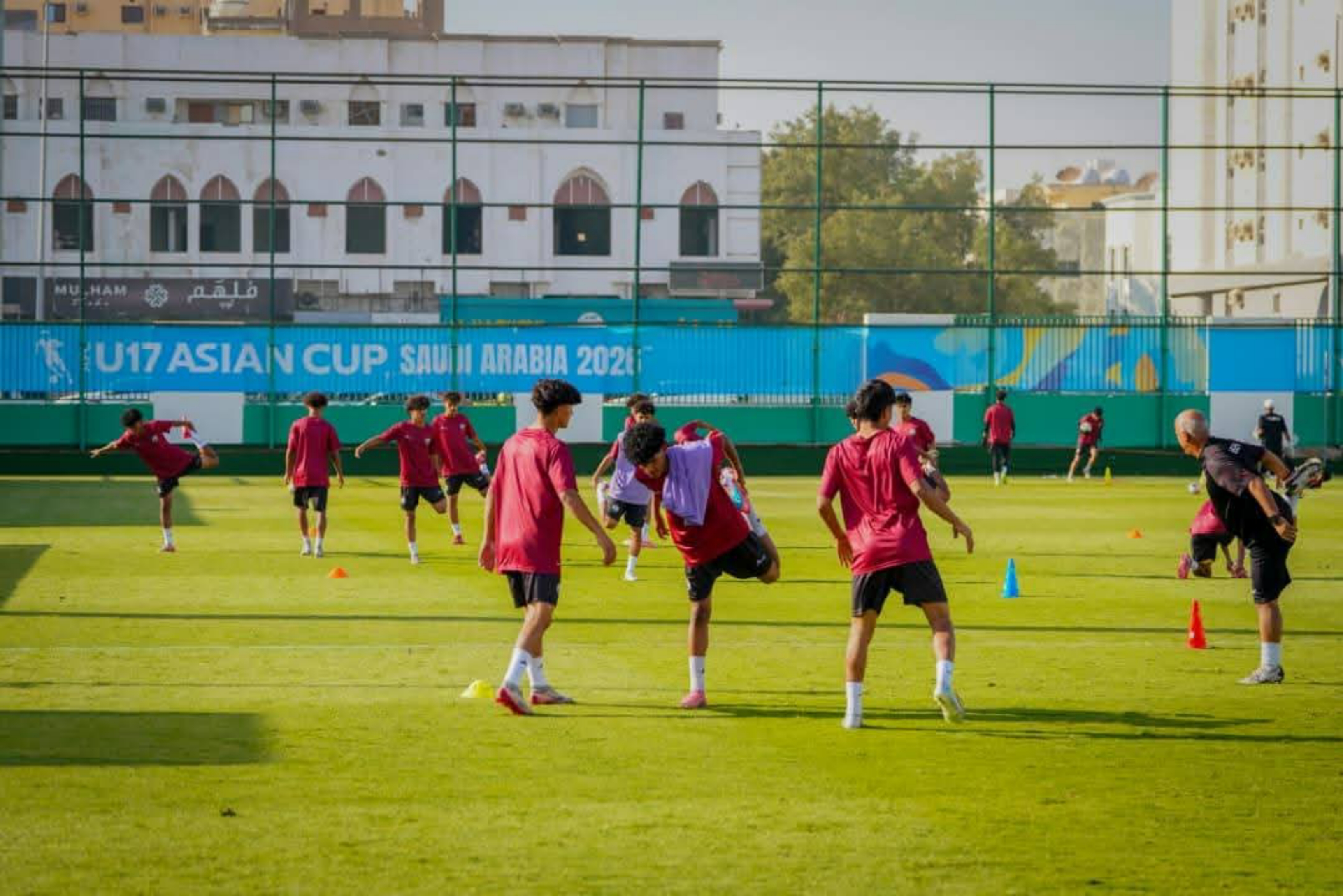 منتخبنا الوطني للناشئين يرفع وتيرة التحضيرات في جدة قبل مواجهة فيتنام آسيويا