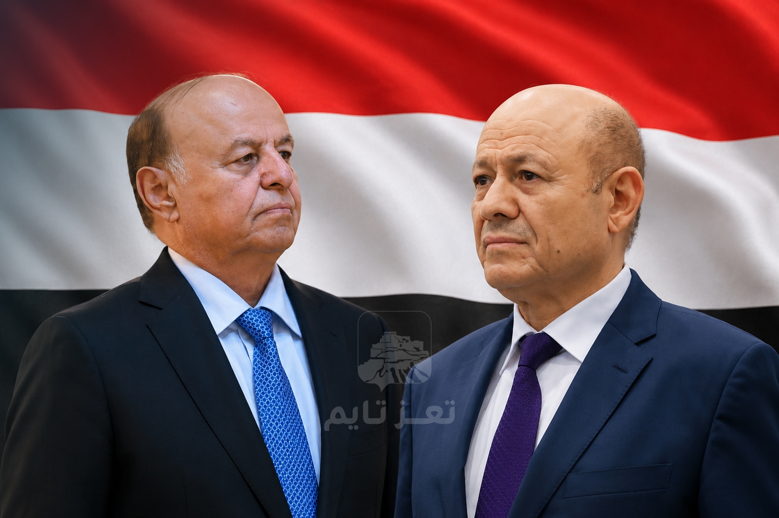 رئاسة الجمهورية تنعي الرئيس السابق عبدربه منصور هادي والرئيس العليمي يصفه بالقائد الشجاع