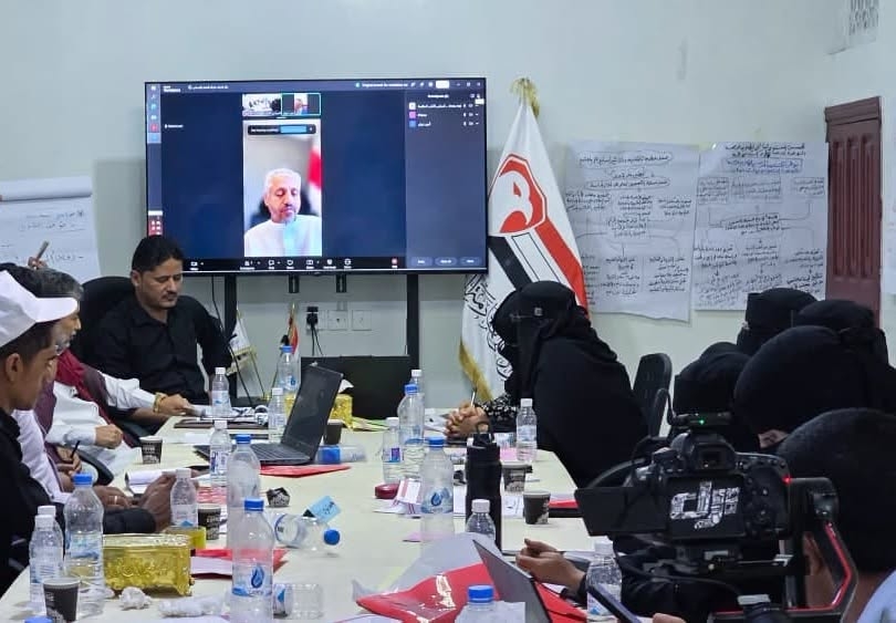 الدائرة الإنسانية بالمجلس الأعلى للمقاومة الشعبية تدشن مشروع بناء قدرات شركاء العمل الإنساني في تعز