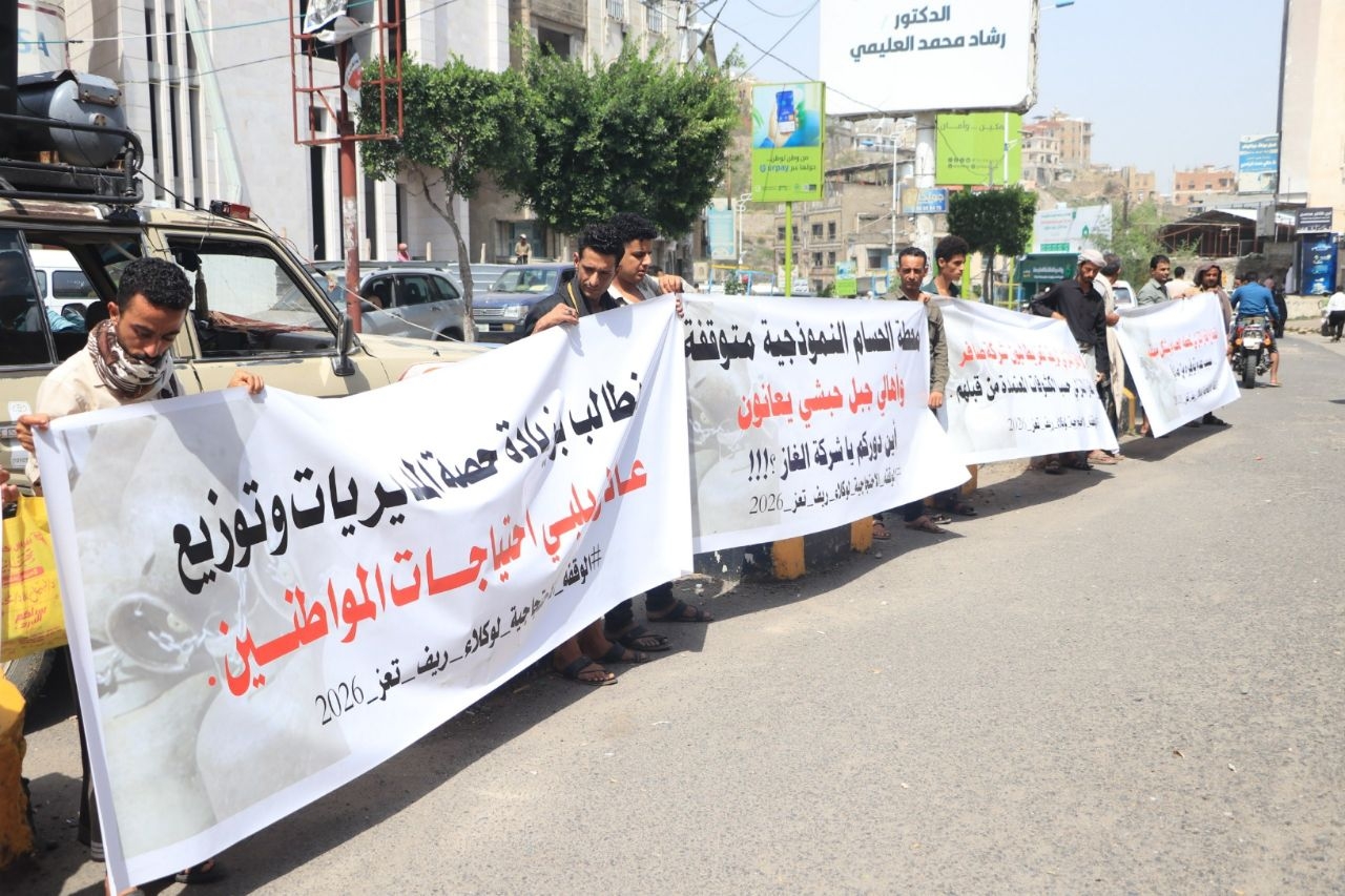 وكلاء الغاز في ريف تعز يحذرون من عجز يصل إلى 50% ويطالبون بزيادة الإمدادات