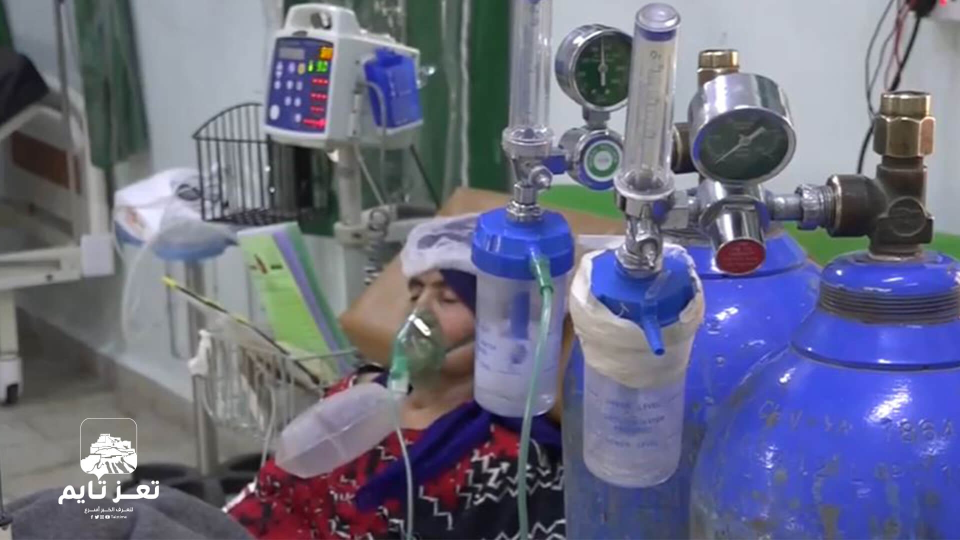تعز تايم يكشف موتا جماعيا لمصابي كورونا بسبب نقص الأكسجين في تعز