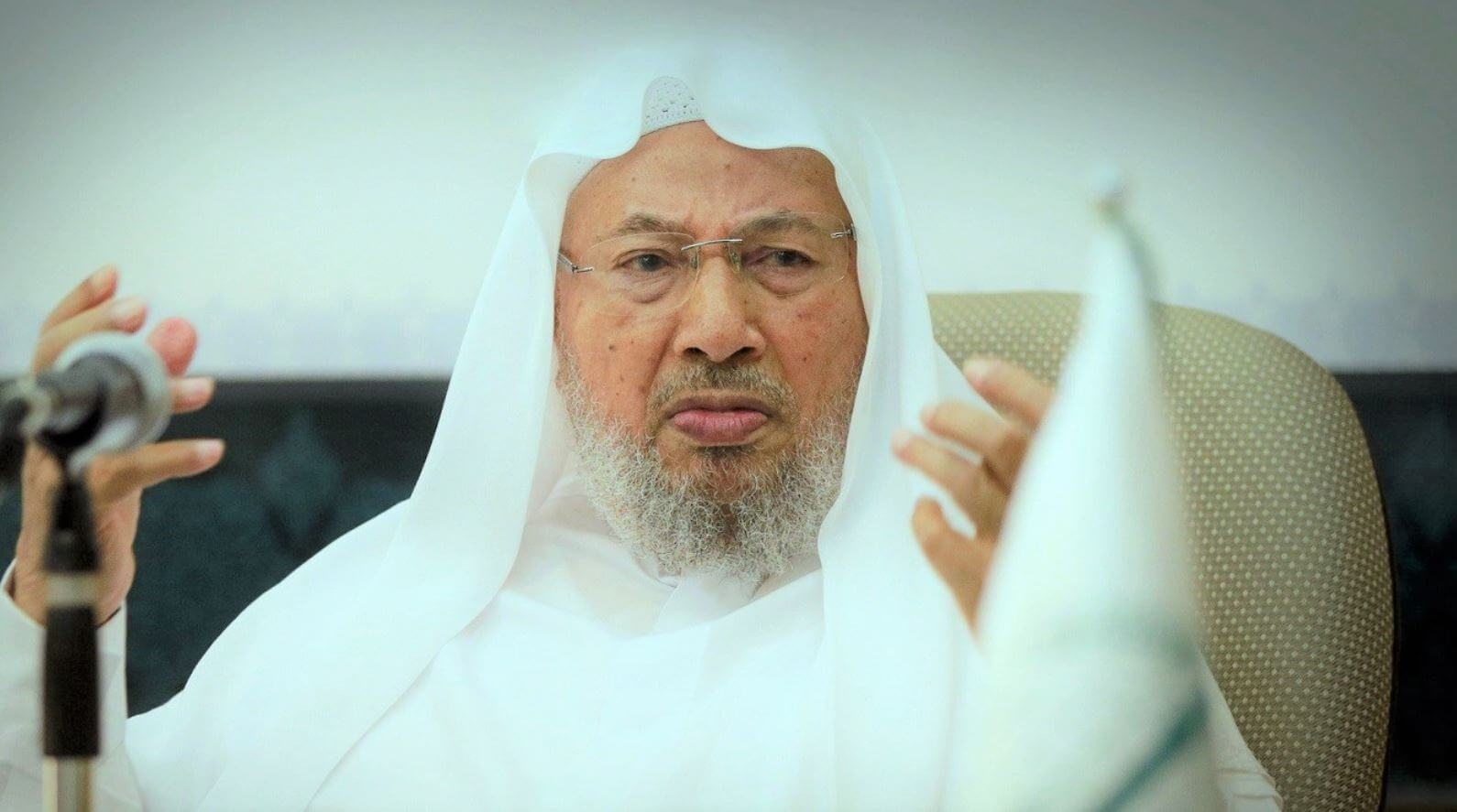 إصابة الشيخ يوسف القرضاوي بفيروس كورونا