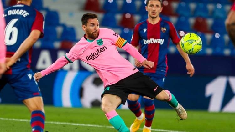 شاهد| برشلونة يتعادل مع ليفانتي ويضعف حظوظه في المنافسة على الليغا