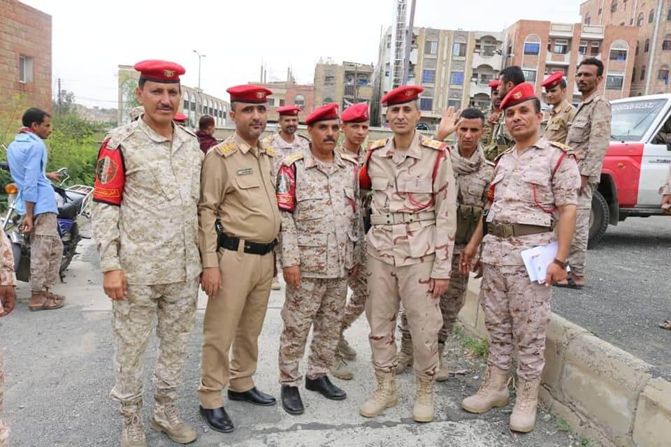 تغيير قائد الشرطة العسكرية في تعز