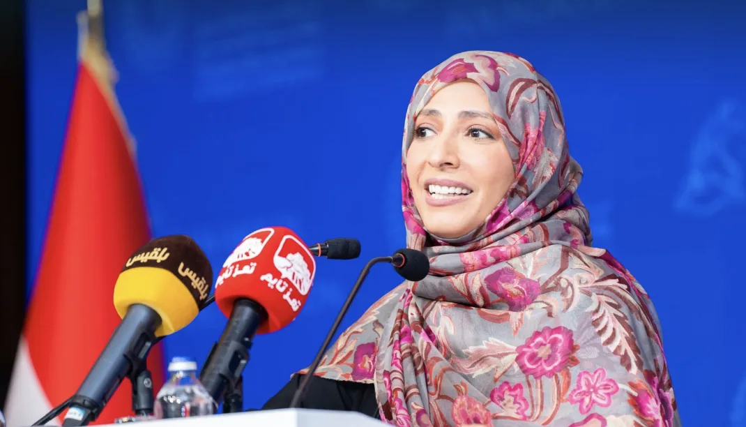 توكل كرمان: لا سلام في اليمن دون استعادة الدولة ومؤسساتها