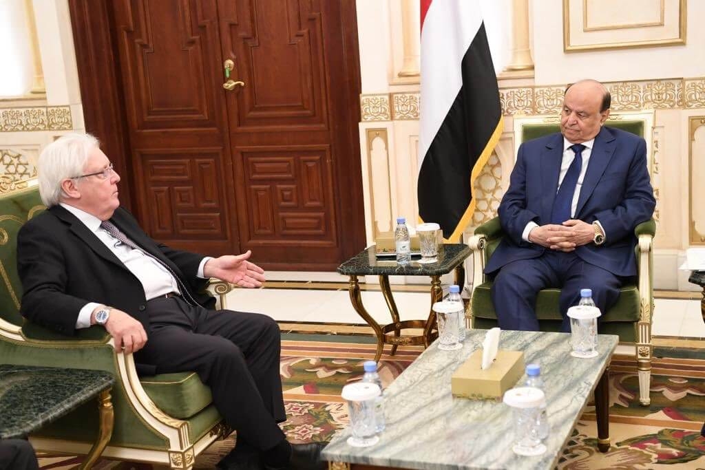 غريفيث يصل الرياض ومنها إلى عدن