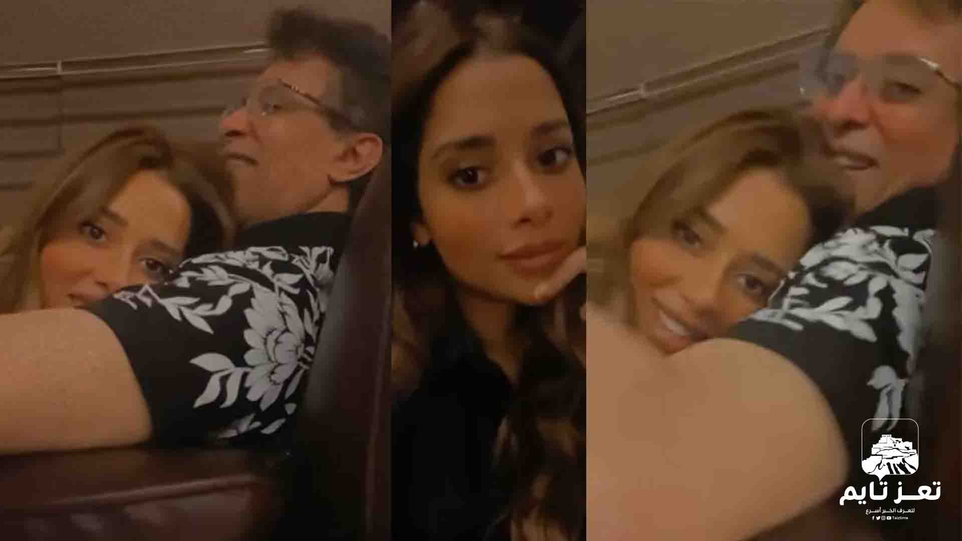 بلقيس أحمد فتحي تظهر مع والدها في فيديو عاطفي وهو يقول لها .. "أنت طفلة يا دوب أعلمك الأكل"