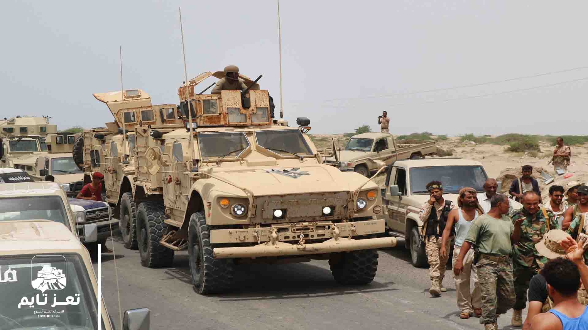 الانتقالي يحشد قواته العسكرية إلى أبين والجيش يصف ذلك بالخطوات الخطيرة