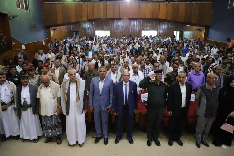 لقاء رمضاني للسلطة المحلية في تعز تأييداً لمجلس القيادة الرئاسي