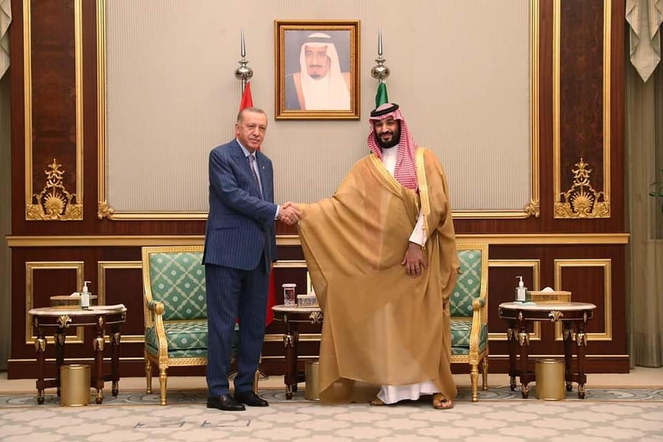 أردوغان: تركيا والسعودية على أبواب عهد جديد