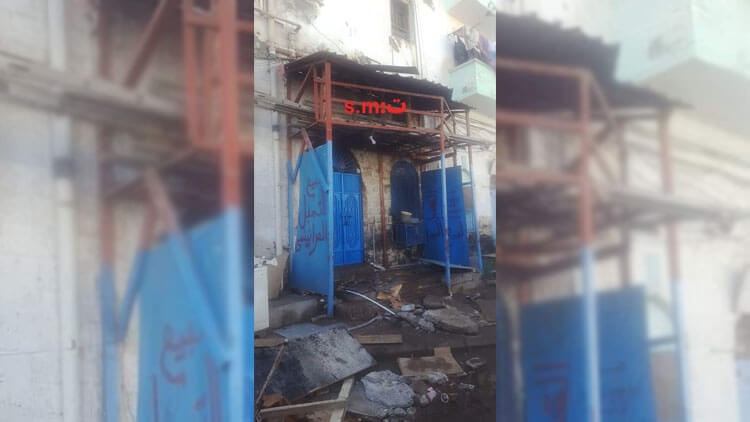 إصابة 3 أشخاص جراء انهيار منزل في المعلا بعدن