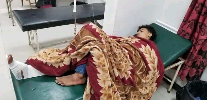 إصابة طفل برصاص قناصة حوثي شرقي تعز
