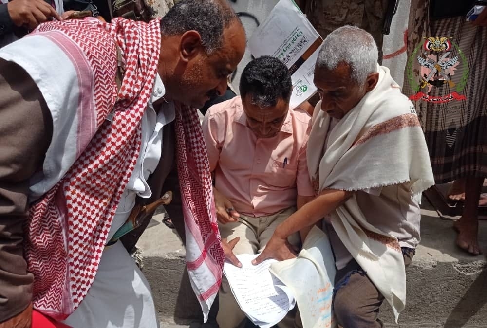 محور تعز يسلم محطة توفيق عبد الرحيم في وادي القاضي لوكيلي المالك