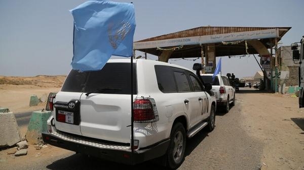 بعثة الأمم المتحدة في الحديدة تعلن اتفاقها مع الحوثيين على السماح لها بالتنقل بحرية في المحافظة
