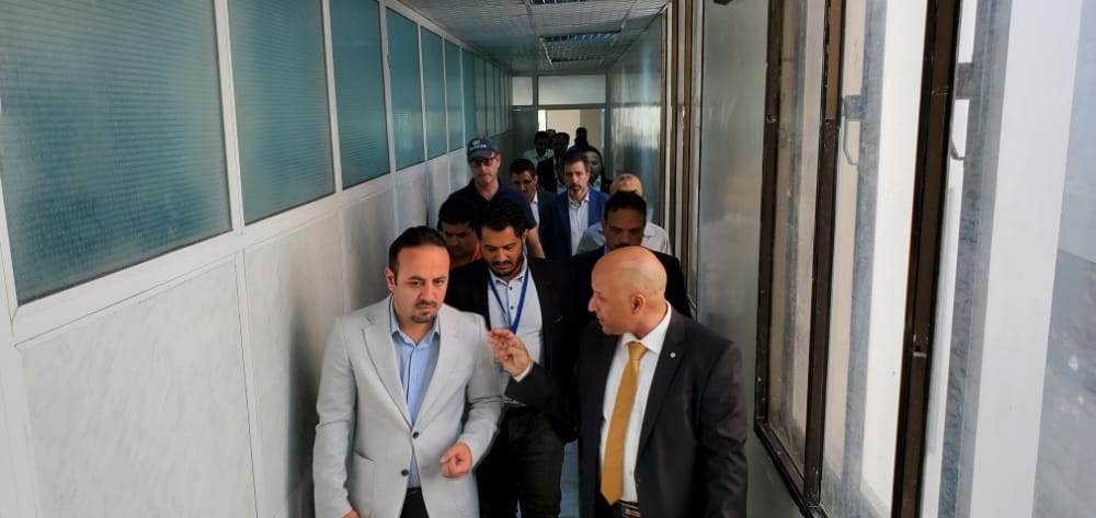 وفد أممي يزور المستشفى اليمني السويدي بتعز